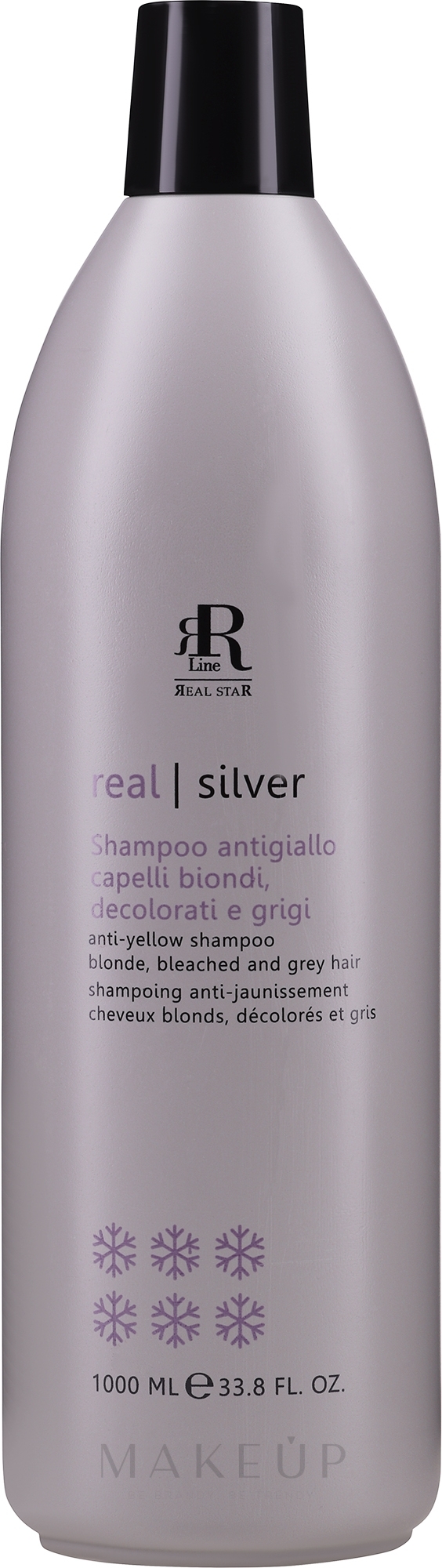 Shampoo gegen Gelbstich - RR LINE Silver Star Shampoo — Bild 1000 ml