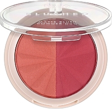 Düfte, Parfümerie und Kosmetik Doppeltes Rouge - MUA Blushed Duo Powder Blusher