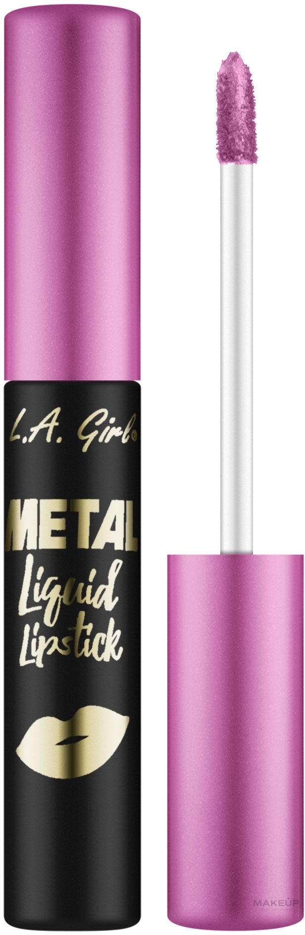 Flüssiger Lippenstift - L.A. Girl Metal Liquid Lipstick — Bild Brilliant