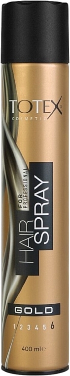 Totex Cosmetic Hair Spray Gold 6  - Haarspray — Bild N1