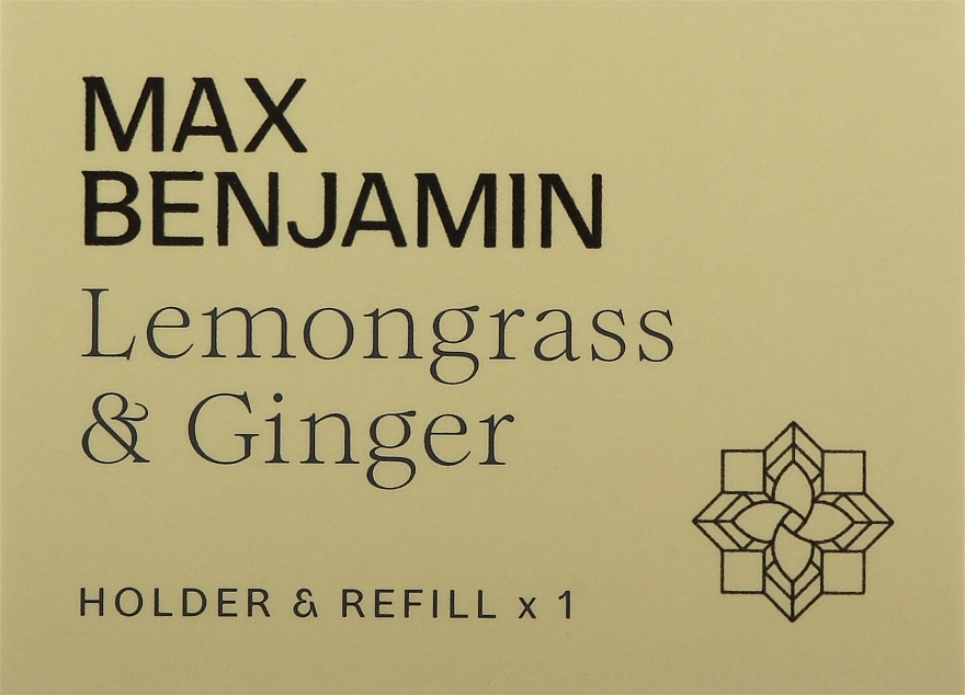 Auto-Lufterfrischer - Max Benjamin Car Fragrance Lemongrass & Ginger — Bild N2