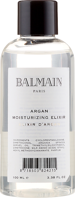 Feuchtigkeitsspendendes Haarelixier mit Arganöl - Balmain Paris Hair Couture Argan Moisturizing Elixir — Bild N1
