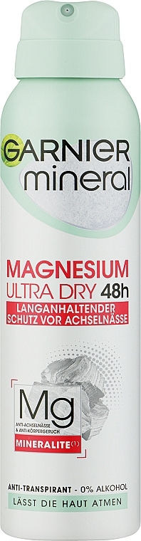 Deospray Antitranspirant für Damen - Garnier Mineral Deodorant — Bild N1