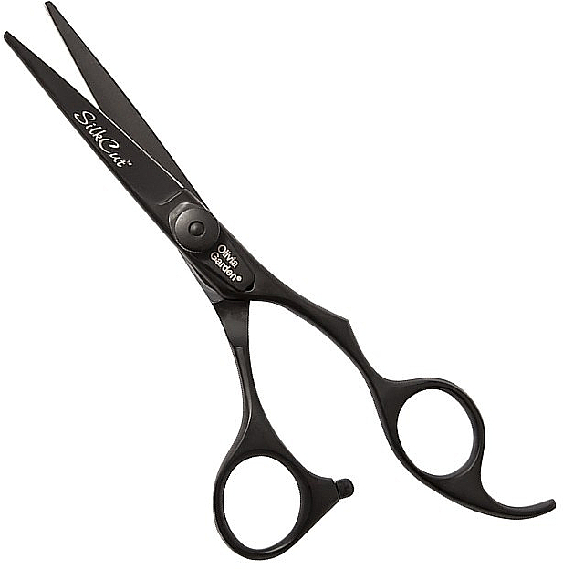 Friseurschere SilkCut 5-75B - Olivia Garden SilkCut Shear Matt Black Edition — Bild N1