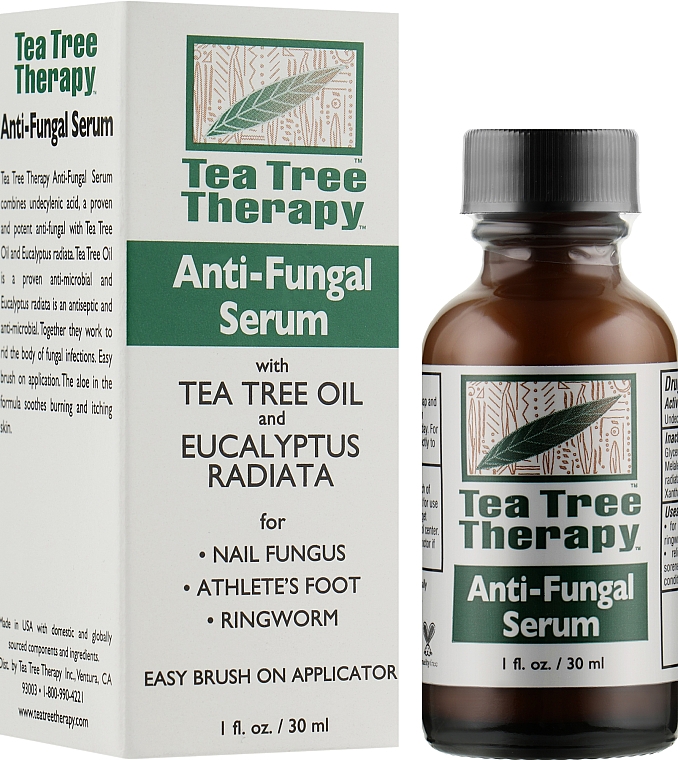 Antimykotisches Fußserum mit Teebaum- und Eukalyptusölen - Tea Tree Therapy Anti-Fungal Serum — Bild N2