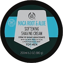 Erweichende Rasiercreme für Männer mit Maca Wurzel und Aloe - The Body Shop Maca Root & Aloe Softening Shaving Cream For Men — Bild N1