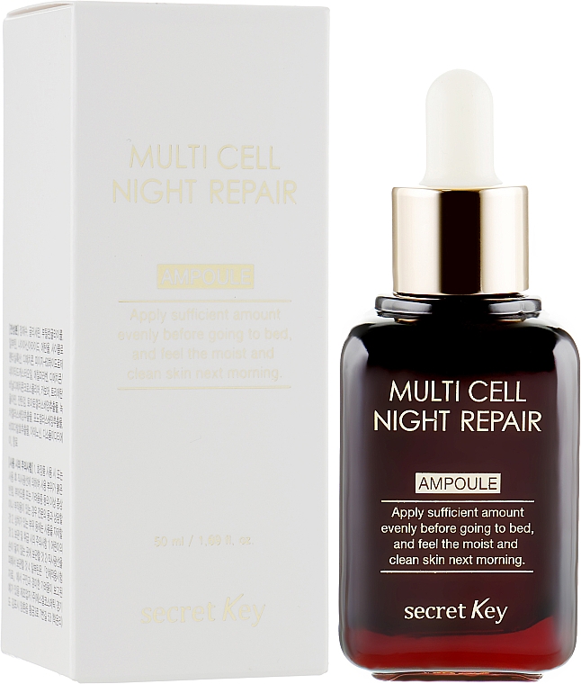 Anti-Aging Nachtserum - Secret Key Multi Cell Night Repair Ampoule