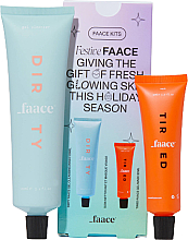 Düfte, Parfümerie und Kosmetik Gesichtspflegeset - Faace Festive Faace Kit (Reinigungscreme 100ml + Maske 30ml)