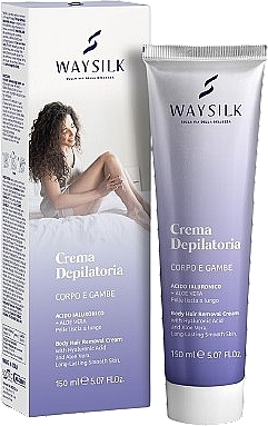 Körperhaarentfernungscreme - Waysilk Body Hair Removal Cream  — Bild N1