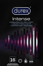 Düfte, Parfümerie und Kosmetik Kondomen 16 St. - Durex Intense Orgasmic