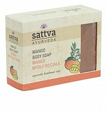Düfte, Parfümerie und Kosmetik Sanfte Glycerinseife für den Körper Mango - Sattva Hand Made Soap Mango