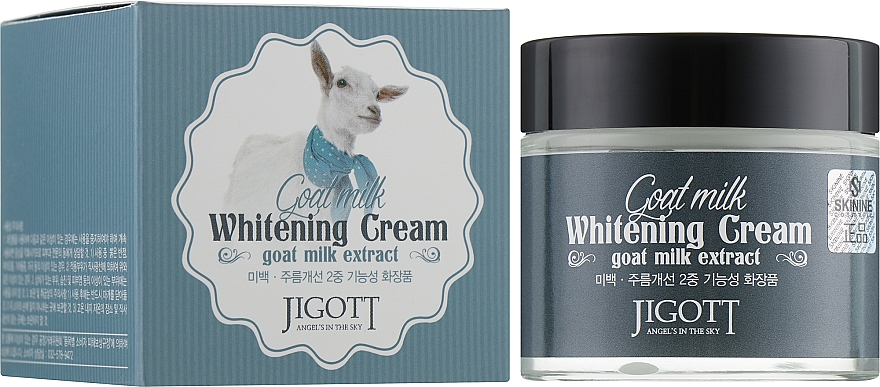 Creme mit Ziegenmilchextrakt - Jigott Goat Milk Whitening Cream — Bild N1
