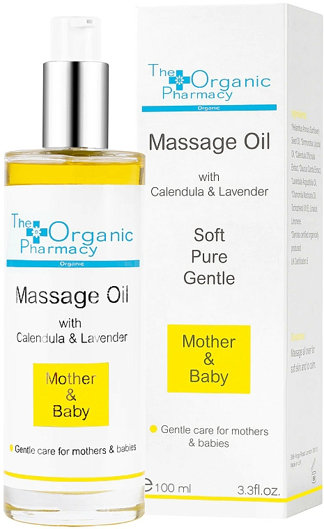 Massageöl für Schwangere - The Organic Pharmacy Mother & Baby Massage Oil — Bild N1