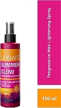 Düfte, Parfümerie und Kosmetik Leuchtendes Haarspray - Urban Care Summer Glow Progressive Lightening Spray 
