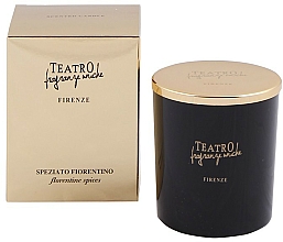 Düfte, Parfümerie und Kosmetik Duftkerze Florentine Spices - Teatro Fragranze Uniche Speziato Fiorentino Scented Candle