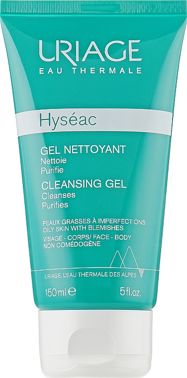 Hypoallergenes Gesichtsreinigungsgel für fettige und Mischhaut - Uriage Hyseac Cleansing Gel Combination to oily skin — Bild N1