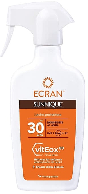 Bräunungs- und Sonnenschutzmittel - Ecran Sunnique Sport Milk Protect Spray Spf30 — Bild N1