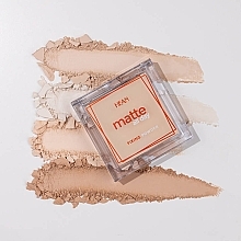 Mattierendes Gesichtspuder - Hean Matte All Day Fixing Powder — Bild N3