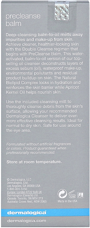 Pflegender Gesichtsreinigungsbalsam - Dermalogica Daily Skin Health Precleanse Balm — Foto N4