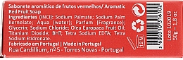Naturseife Red Fruits - Essencias De Portugal Andorinhas Red Fruits Soap Live Portugal Collection — Bild N2