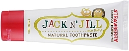 Düfte, Parfümerie und Kosmetik Natürliche Kinderzahnpasta mit Erdbeergeschmack - Jack N' Jill