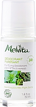 Düfte, Parfümerie und Kosmetik Erfrischendes Deo Roll-on - Melvita Body Care Purifyng Deodorant 24 hr Effectiveness