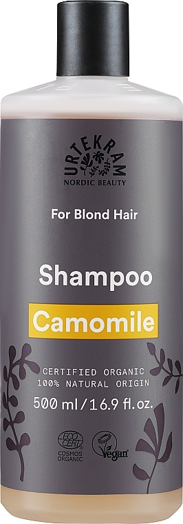 Kamillen-Shampoo für blondes Haar - Urtekram Camomile Shampoo Blond Hair