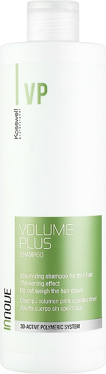 Volumen-Shampoo für feines Haar - Kosswell Professional Innove Volume Plus Shampoo — Bild N1