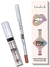 Düfte, Parfümerie und Kosmetik Lippen-Set (Lipgloss + Lippenkonturenstift) - Lovely Holo Lips 