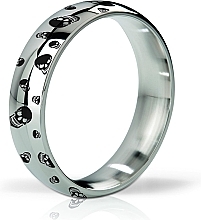 Erektionsring 55 mm graviert - Mystim Earl Strainless Steel Cock Ring — Bild N2
