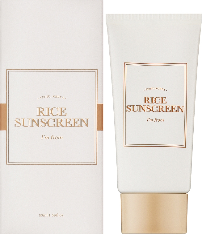 Mineral-Sonnencreme - I'm From Rice Sunscreen SPF 50+ PA++++ — Bild N2