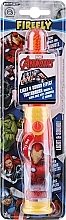 Elektrische Kinderzahnbürste weich gelb-rot - Firefly Marvel Avengers Captain Marvel Light & Sound Toothbrush — Bild N1