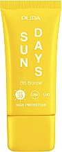 Düfte, Parfümerie und Kosmetik Bronzierende BB-Gesichtscreme SPF 30 - Pupa Sun Days BB Bronzer SPF30