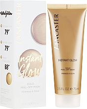 Düfte, Parfümerie und Kosmetik Peel-Off Gesichtsmaske für strahlende Haut - Lancaster Instant Glow Gold Peel-Off Mask