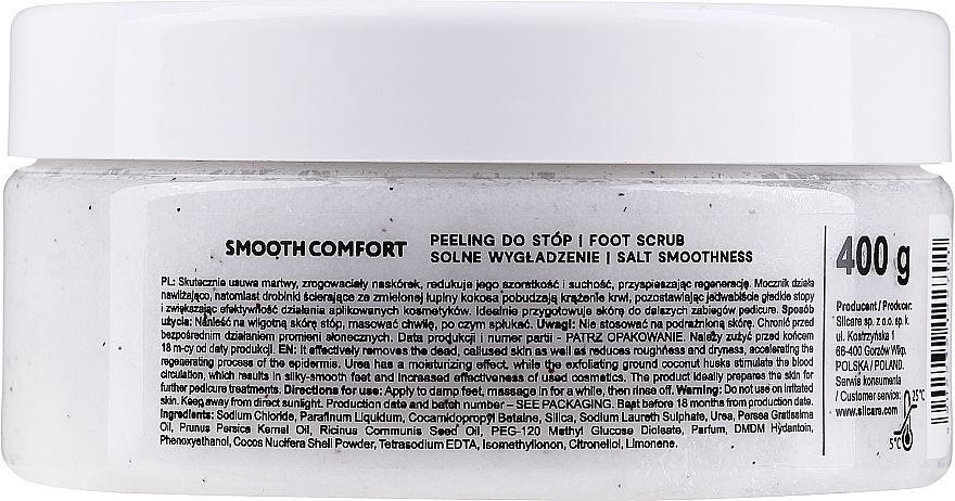 Salzpeeling für die Füße - Silcare Nappa Smooth Comfort Foot Scrub — Bild N2