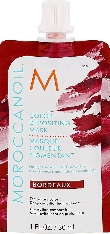 Pflegende Tönungsmaske für blondes Haar - MoroccanOil Color Depositing Mask