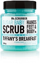 Düfte, Parfümerie und Kosmetik Zuckerpeeling Tiffany's Breakfast für den Körper - Mr.Scrubber Shugar Baby Hands Feet & Body Scrub