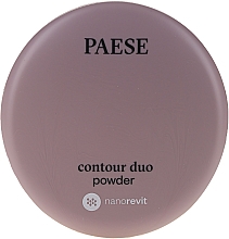 Düfte, Parfümerie und Kosmetik Duo Konturierpuder für das Gesicht - Paese Contour Duo Powder