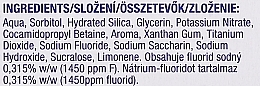 Zahnpflegeset - Sensodyne Fluoride (Zahnpasta mit Fluorid 3x75ml) — Bild N3