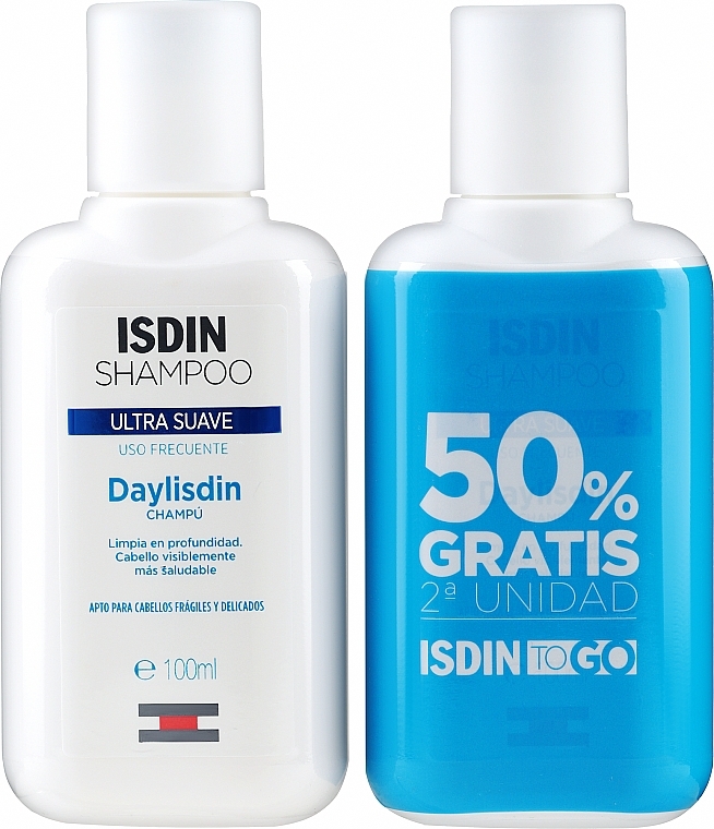 Set - Isdin Daylisdin Shampoo Set (shm/2x100ml) — Bild N1