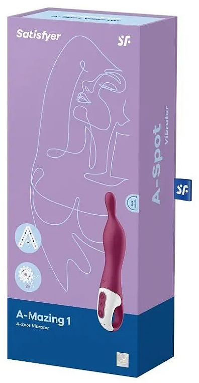 A-Punkt-Vibrator rosa - Satisfyer A-Mazing 1 Berry — Bild N3
