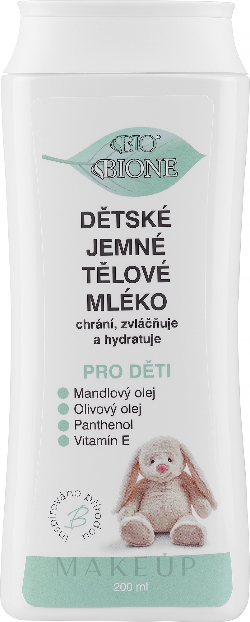 Babylotion mit Kamille, Aloe Vera und Vitamin E - Bione Cosmetics Kids Range Extra Gentle Creamy Body Lotion — Bild 200 ml