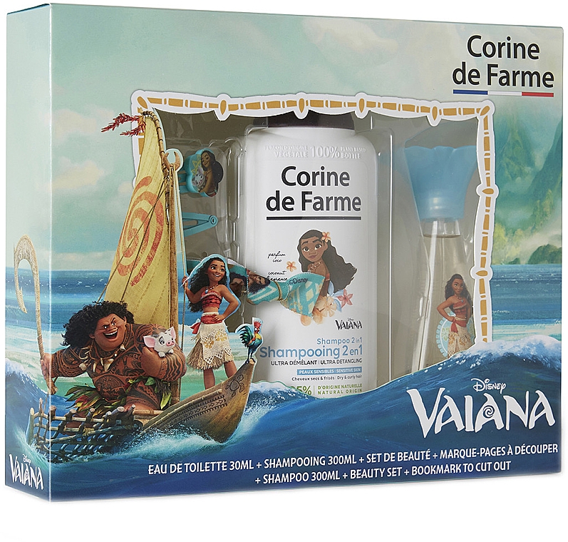 Corine de Farme Vaiana - Duftset (Eau de Toilette 30 ml + Shampoo 300 ml + Zubehör) — Bild N1
