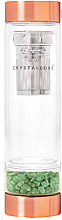 Düfte, Parfümerie und Kosmetik Wasserflasche mit Aventurin 350 ml - Crystallove Glass Water And Tea Bottle With Aventurine