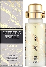 Iceberg Twice Gold - Eau de Toilette — Bild N2