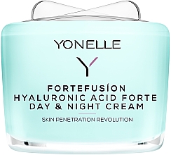 Düfte, Parfümerie und Kosmetik Tages- und Nachtcreme für das Gesicht mit Hyaluronsäure - Yonelle Fortefusion Hyaluronic Acid Forte Day & Night Cream