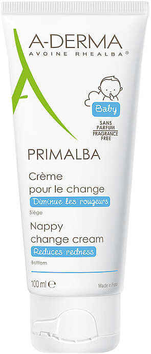 Körpercreme für Babys - A-Derma Primalba Nappy Change Cream — Bild N1