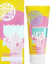 Feuchtigkeitsspendende und mattierende Gesichtscreme - Farmona Tutti Frutti Let`s Face It Moisturizing & Mattifying Cream  — Bild N2