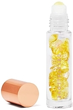 Düfte, Parfümerie und Kosmetik Roll-on mit Kristallen Zitronenbernstein 10 ml - Crystallove Citrine Amber Oil Bottle