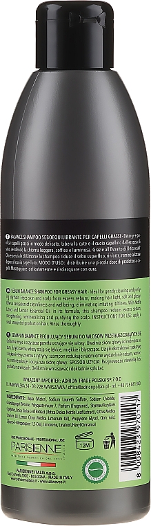 Regulierendes Shampoo für fettiges Haar mit Brennnesselextrakt - Allwaves Balance Sebum Balancing Shampoo — Bild N2